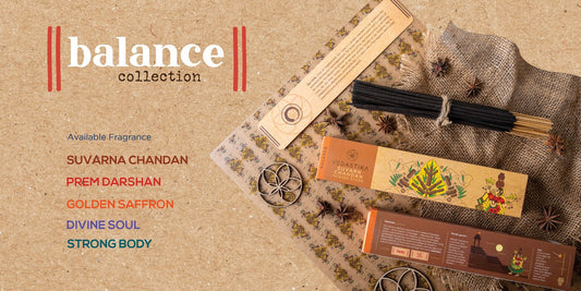 Achieve Serenity with Vedastika's Balance Incense