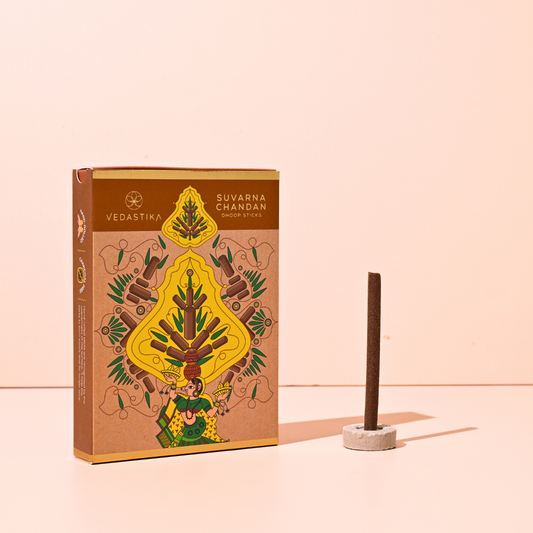 Vedastika Suvarna Chandan Dhoop Sticks for Pooja
