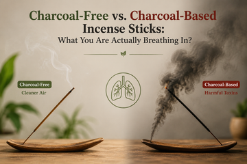 Charcoal-Free vs. Charcoal-Based Incense Sticks: What You Are Actually Breathing In?