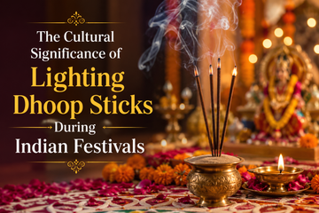 The Cultural Significance of Lighting Dhoop Sticks During Indian Festivals