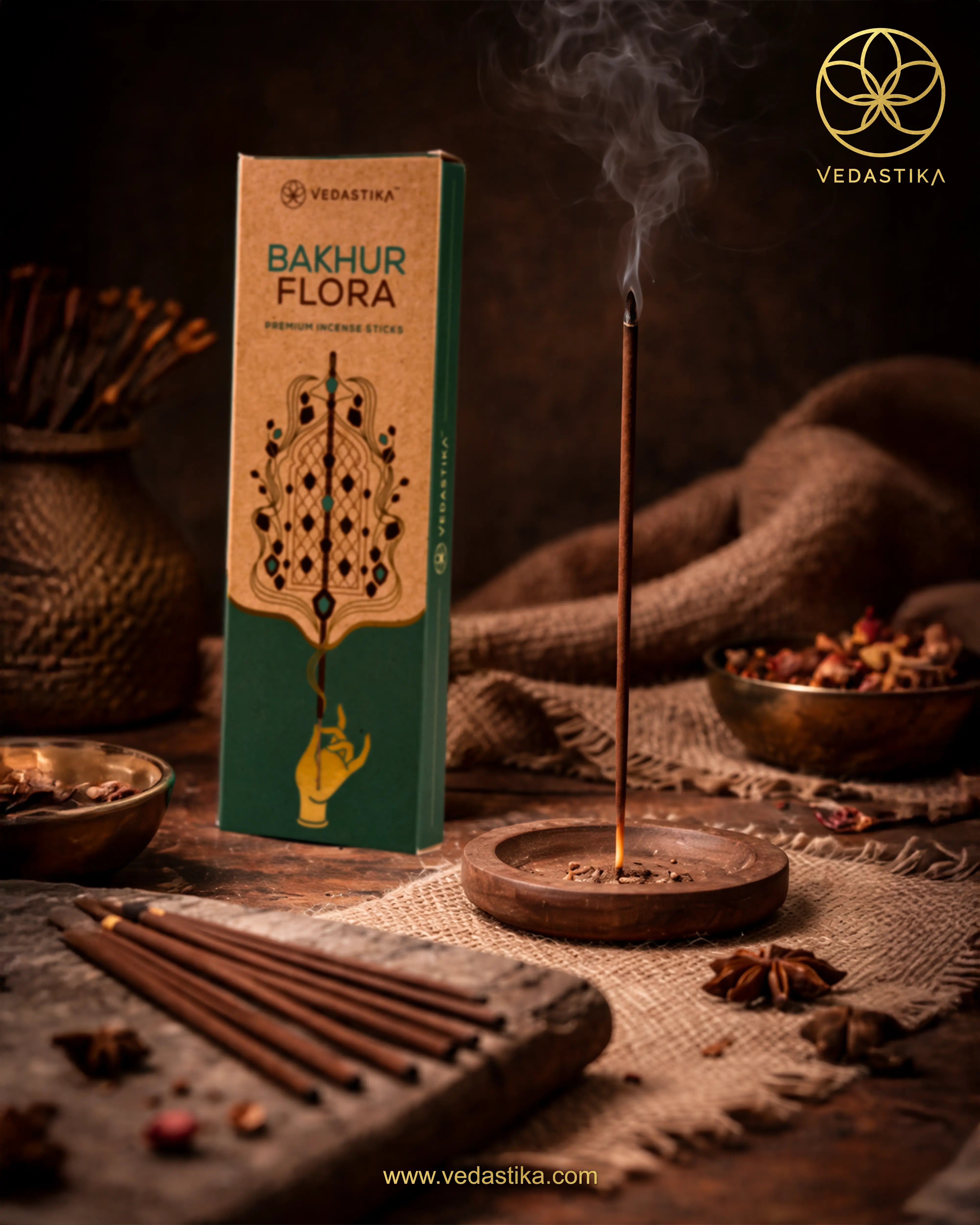Bakhur Flora Incense Sticks